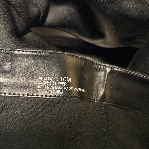 Me Too Around Sz 10 M Black suede tall knee high wedge heel buckle strappy boots - Picture 7 of 7